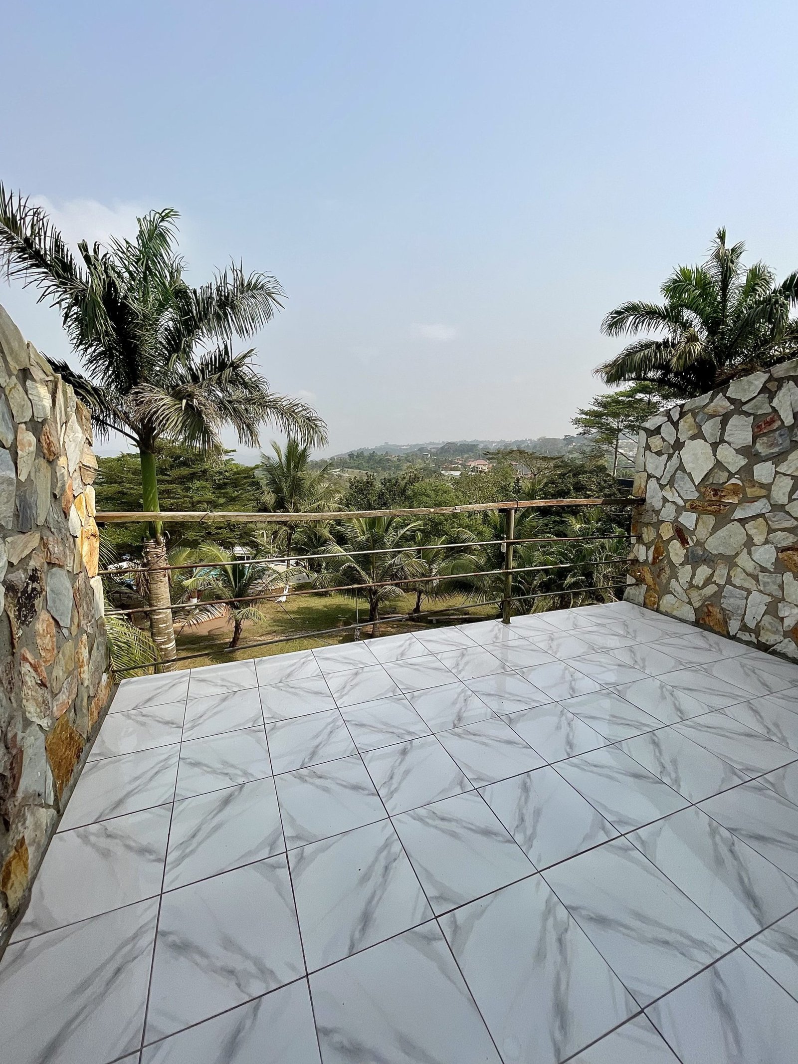 serene sweet mother balcony environment